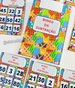 Bingo Junino da Subtração