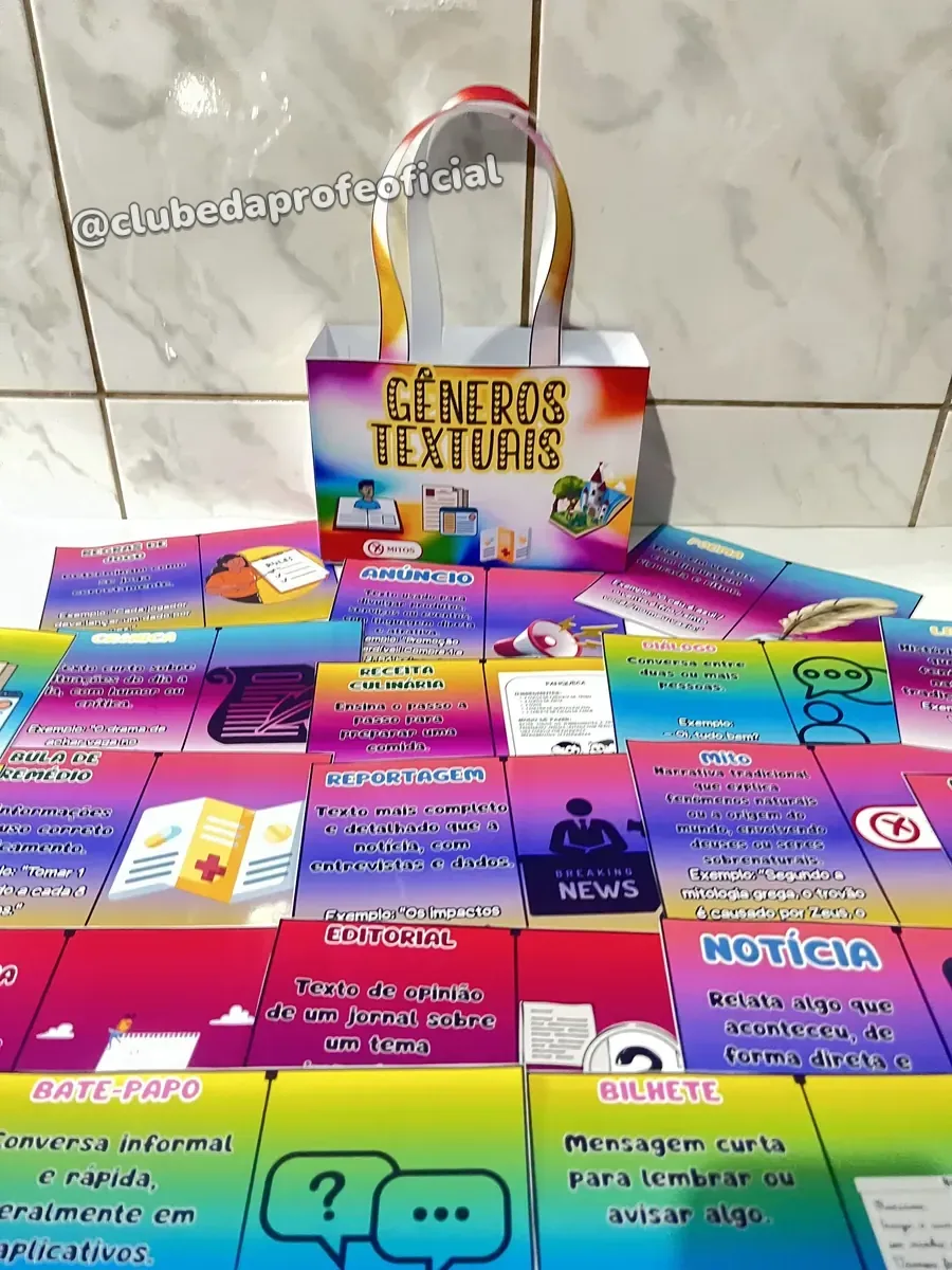 Gêneros Textuais na Sacola - foto 1 de 7