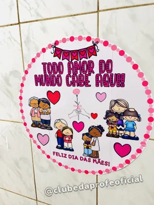Painel Redondo Dia das Mães - foto 10 de 11