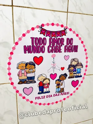 Painel Redondo Dia das Mães - foto 11 de 11