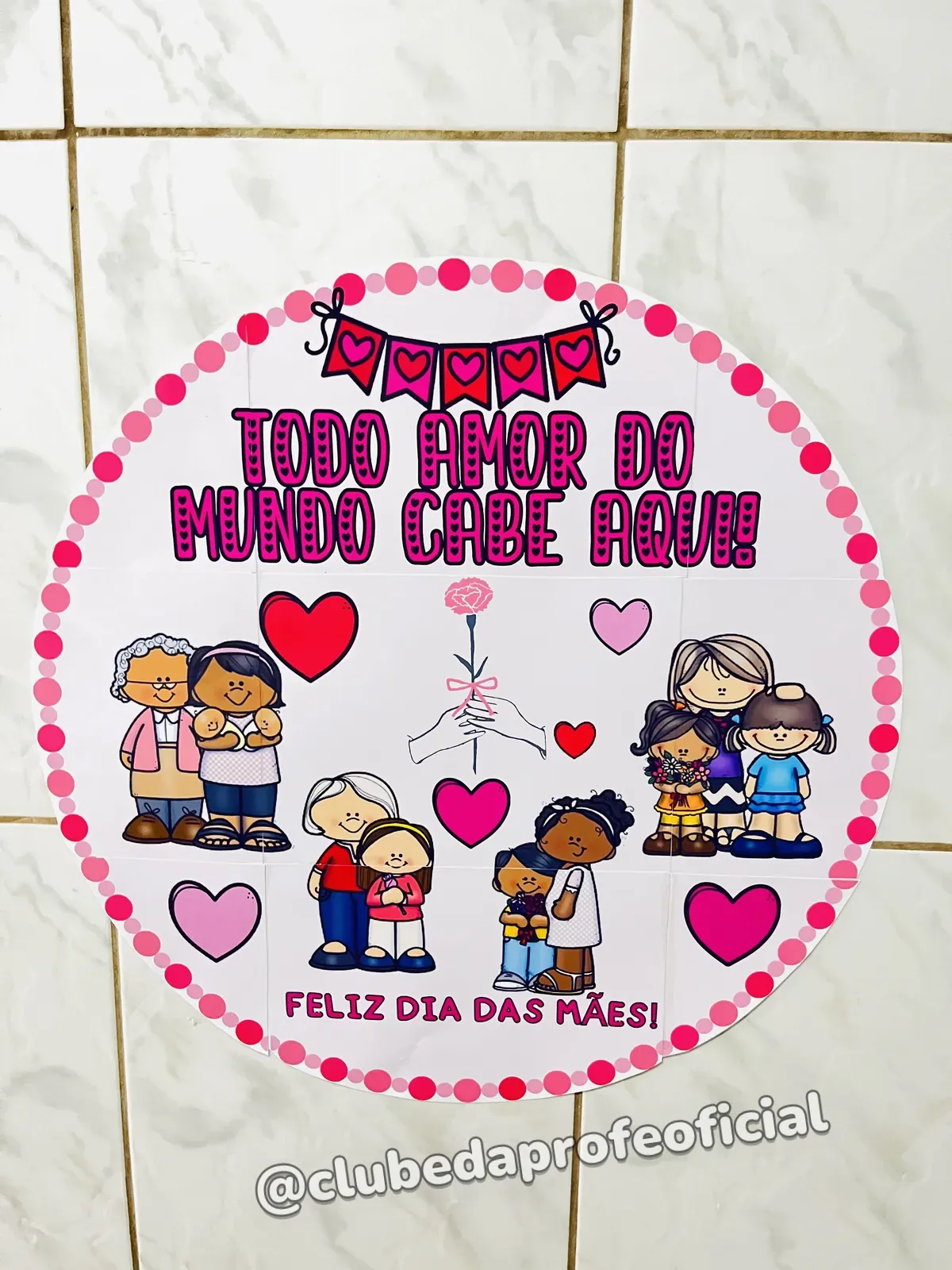 Painel Redondo Dia das Mães - foto 1 de 11