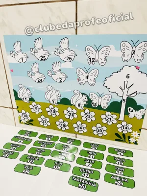 Jardim da Leitura: Painel Coletivo Numerado - foto 2 de 4