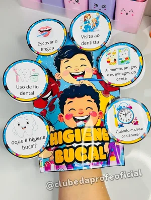Luva Pedagógica de Higiene Bucal