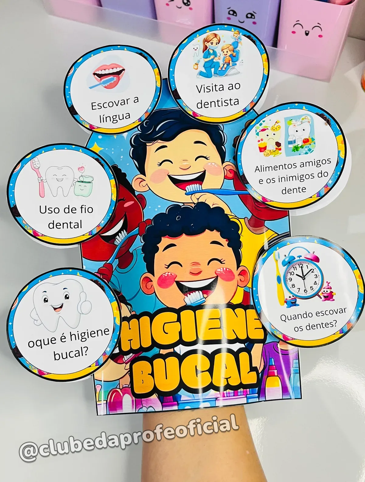 Luva Pedagógica de Higiene Bucal - foto 1 de 6