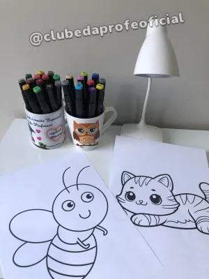Livro de Colorir Animais - foto 1 de 3