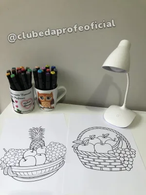 Livro de Colorir Frutas