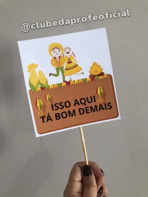 Plaquinhas Juninas para Fotos - foto 3 de 8