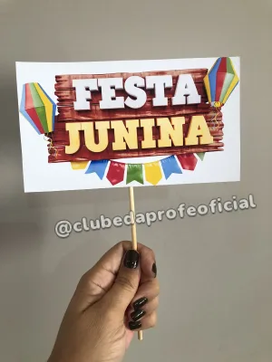 Plaquinhas Juninas para Fotos - foto 6 de 8