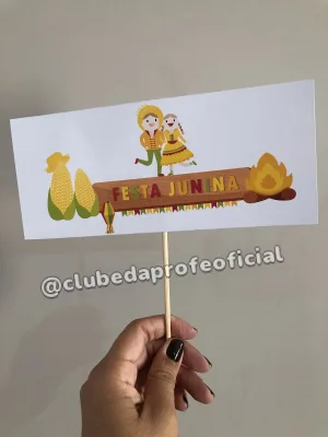 Plaquinhas Juninas para Fotos - foto 4 de 8