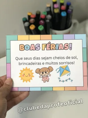 Cartãozinho de Boas Férias - foto 4 de 8