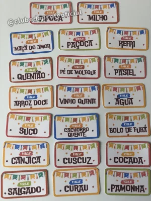 Fichinhas para Festa Junina - foto 2 de 6