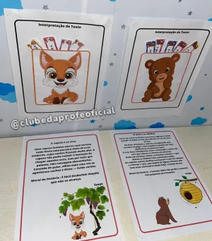 O Grande Leitor: Interpretação de Texto com Fábulas