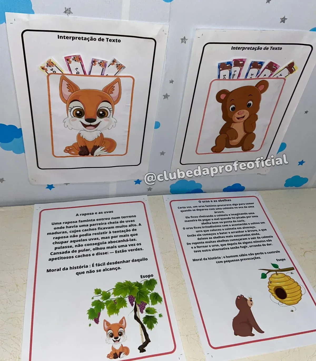 O Grande Leitor: Interpretação de Texto com Fábulas - foto 1 de 6