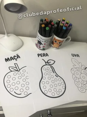 Pintura Sensorial de Frutas