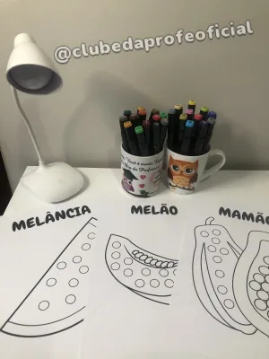 Pintura Sensorial de Frutas - foto 3 de 10