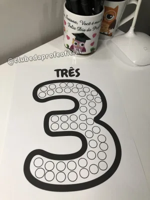 Pintura Sensorial dos Números - foto 4 de 6