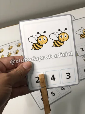 Números e Quantidades Abelhinha - foto 2 de 4