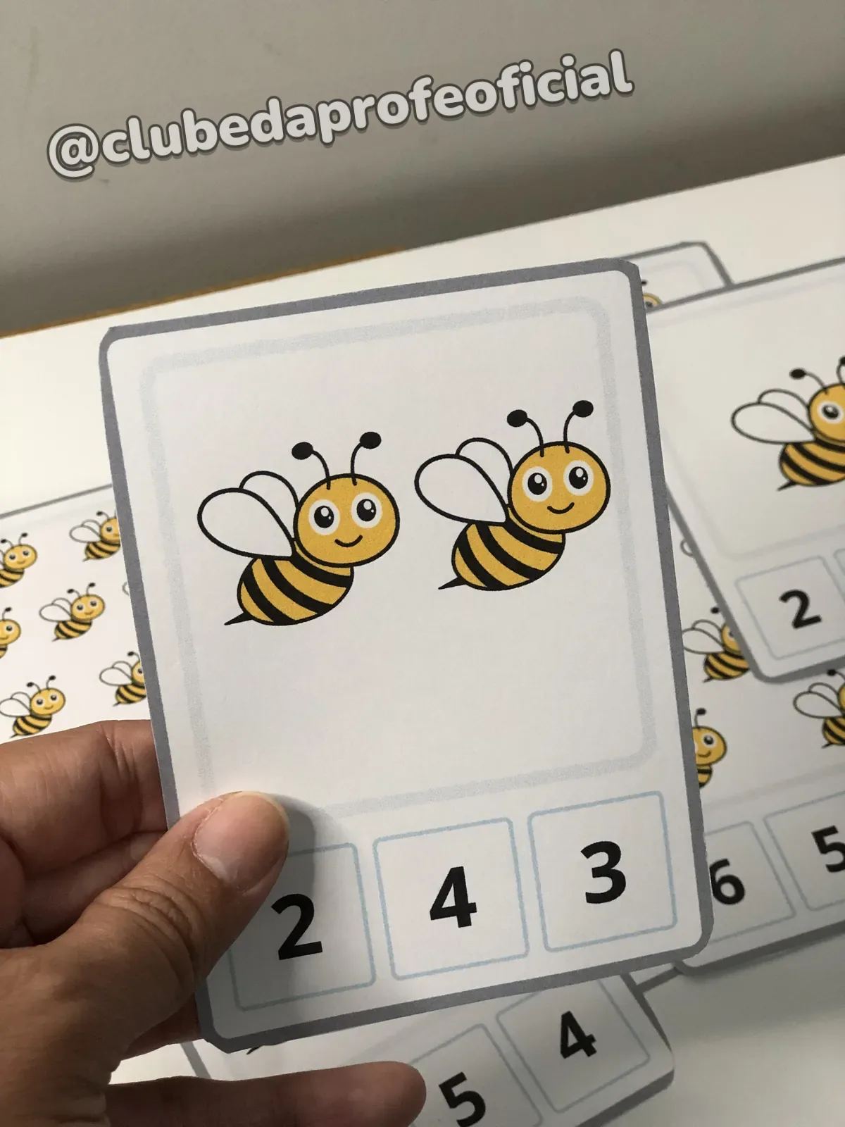 Números e Quantidades Abelhinha - foto 1 de 4