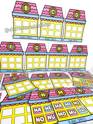 Casinhas das Sílabas Simples - foto 4 de 12