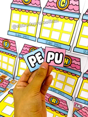 Casinhas das Sílabas Simples - foto 10 de 12