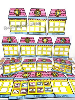 Casinhas das Sílabas Simples