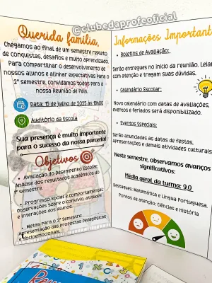 Folder Reunião de Pais - foto 10 de 12