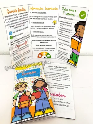 Folder Reunião de Pais - foto 2 de 12