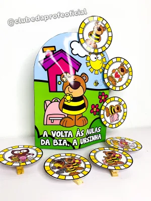 Luva Pedagógica: A Volta às Aulas da Bia, a Ursinha - foto 3 de 16