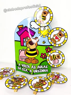 Luva Pedagógica: A Volta às Aulas da Bia, a Ursinha - foto 4 de 16