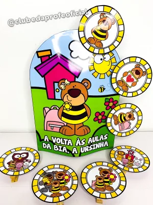 Luva Pedagógica: A Volta às Aulas da Bia, a Ursinha - foto 5 de 16