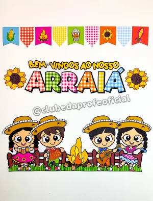 Painel Arraiá