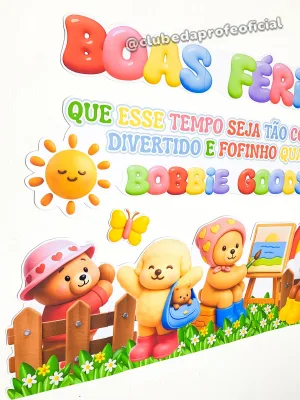 Painel Boas Férias Bobbie Goods - foto 5 de 18