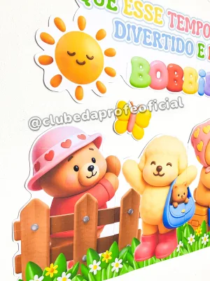 Painel Boas Férias Bobbie Goods - foto 6 de 18