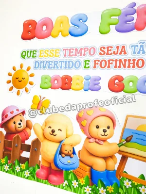 Painel Boas Férias Bobbie Goods - foto 13 de 18
