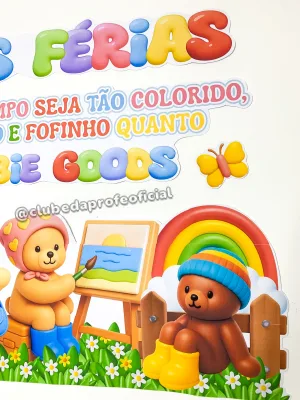 Painel Boas Férias Bobbie Goods - foto 12 de 18