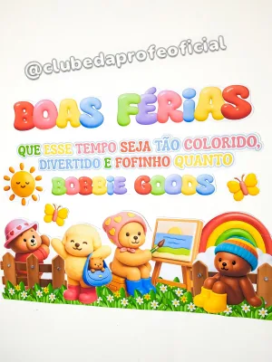 Painel Boas Férias Bobbie Goods - foto 3 de 18