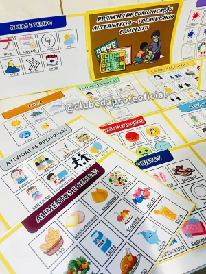 Prancha de Comunicação Alternativa: Vocabulário Completo - foto 3 de 9