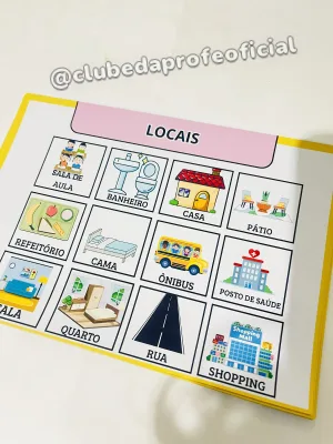 Prancha de Comunicação Alternativa: Vocabulário Completo - foto 9 de 9