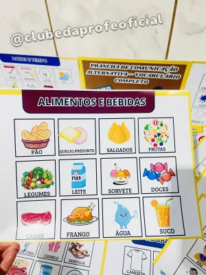 Prancha de Comunicação Alternativa: Vocabulário Completo - foto 5 de 9