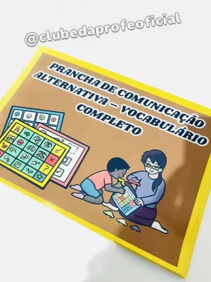 Prancha de Comunicação Alternativa: Vocabulário Completo - foto 7 de 9
