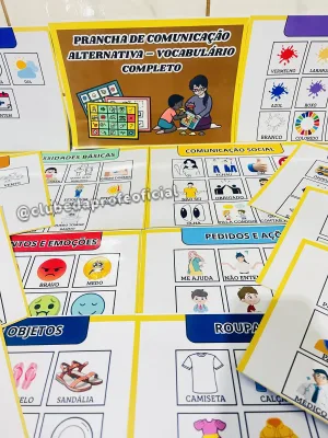 Prancha de Comunicação Alternativa: Vocabulário Completo - foto 4 de 9