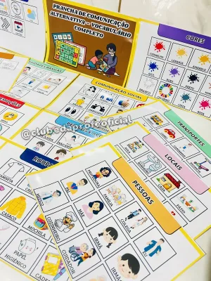 Prancha de Comunicação Alternativa: Vocabulário Completo - foto 2 de 9