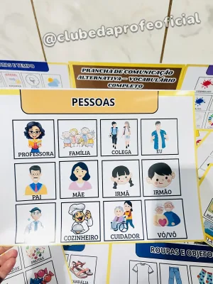 Prancha de Comunicação Alternativa: Vocabulário Completo - foto 6 de 9