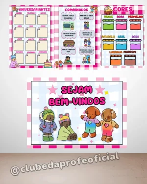 Kit de Decoração para Sala de Aula Bobbie Goods - foto 2 de 3