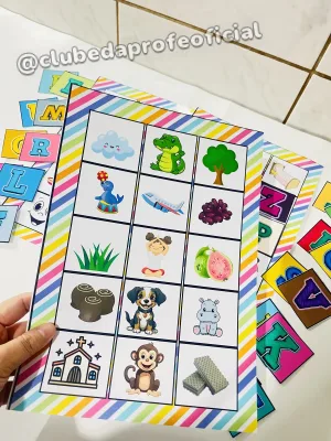 Prancha Alfabética: Descubra a Letra Inicial - foto 6 de 7