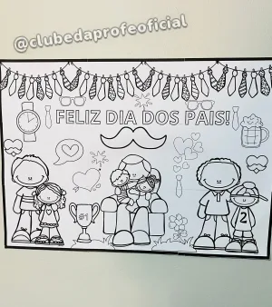 Painel Colaborativo Dia dos Pais