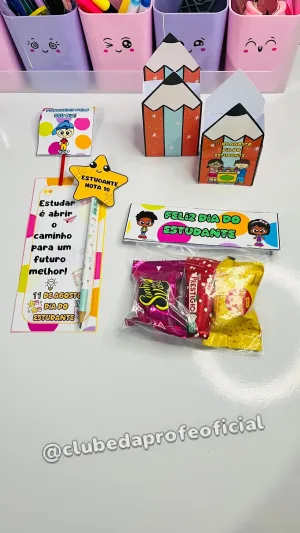 Lembrancinhas para o Dia do Estudante - foto 4 de 8