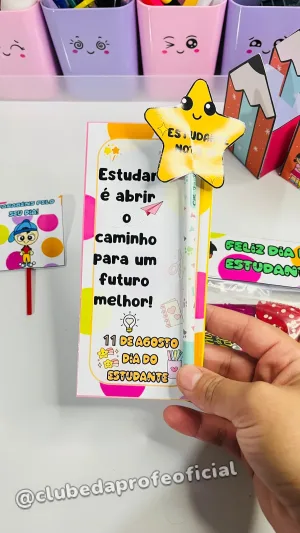 Lembrancinhas para o Dia do Estudante - foto 3 de 8