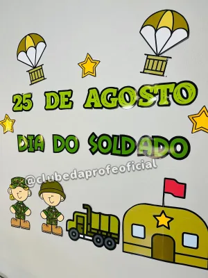 Painel Dia do Soldado - foto 4 de 5