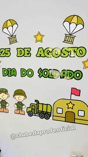 Painel Dia do Soldado - foto 2 de 5